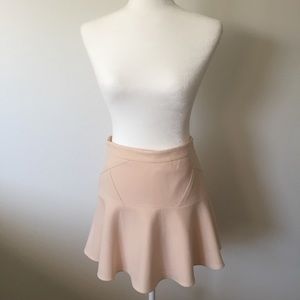 Club Monaco Blush Drop Waist Skirt